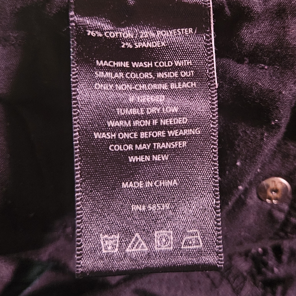 The KUT from the Kloth Stevie Straight Leg jean in black Sz.12 - Picture 7 of 9
